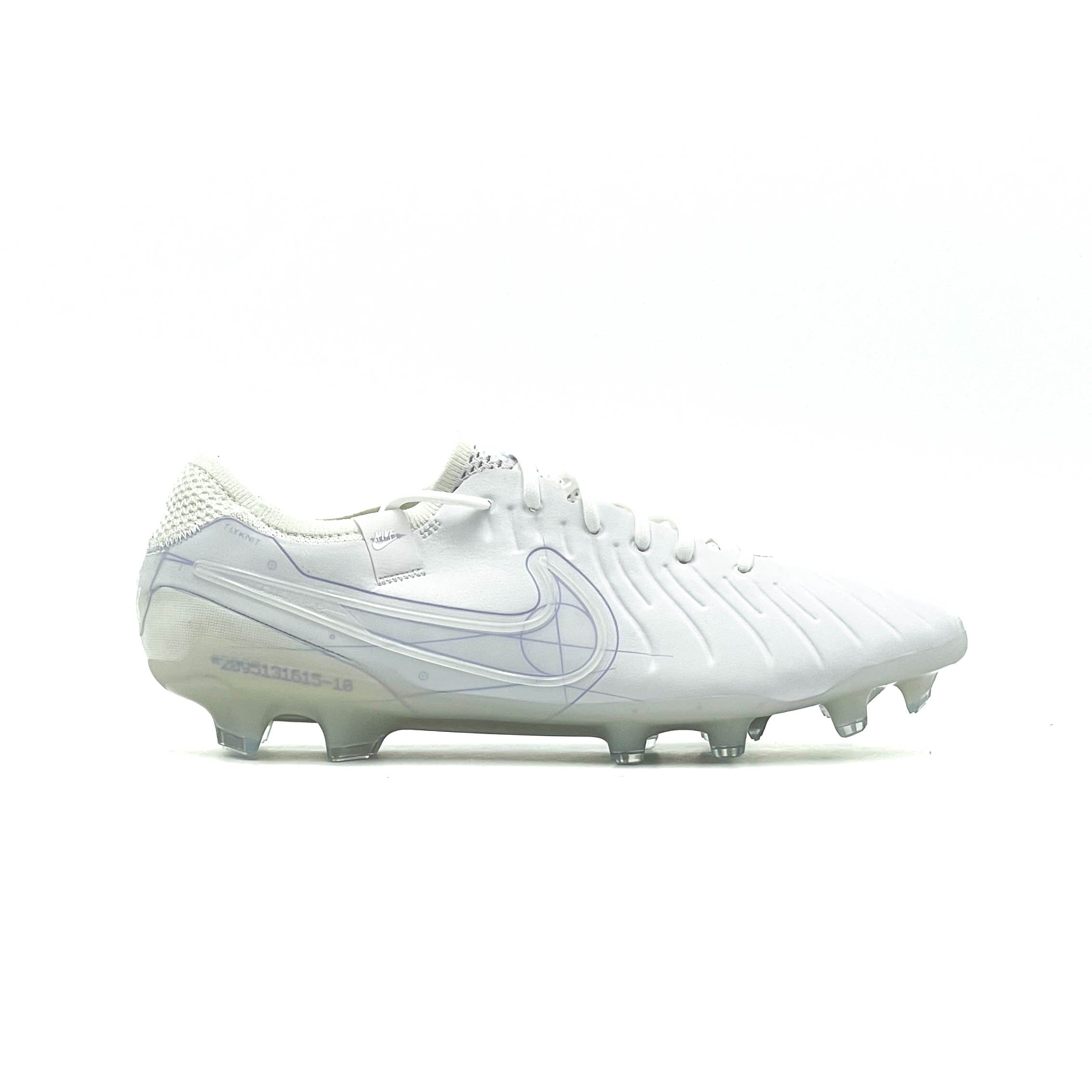 All white nike tiempo on sale