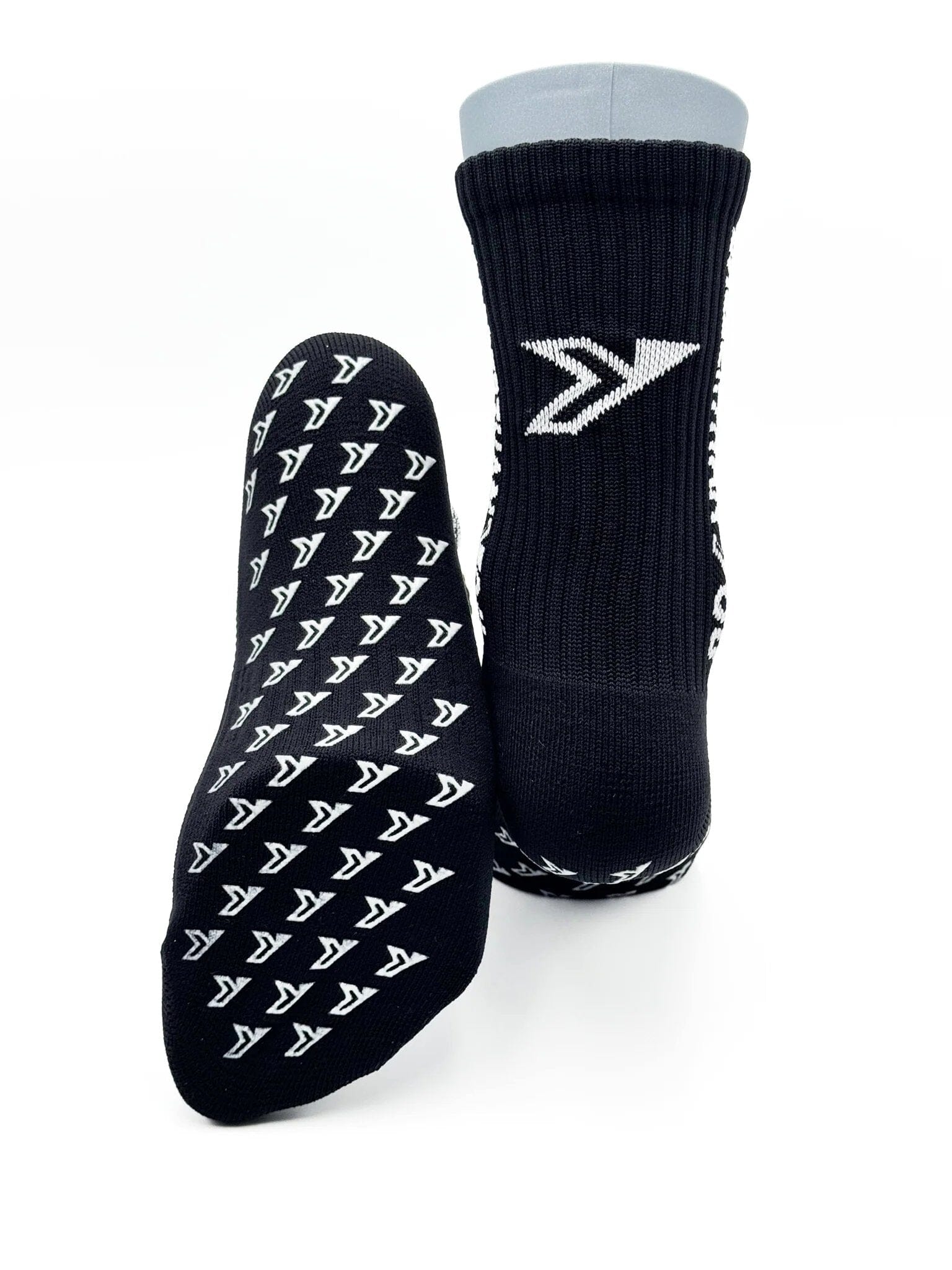 Grip Socken Fußball 3er Set Schwarz