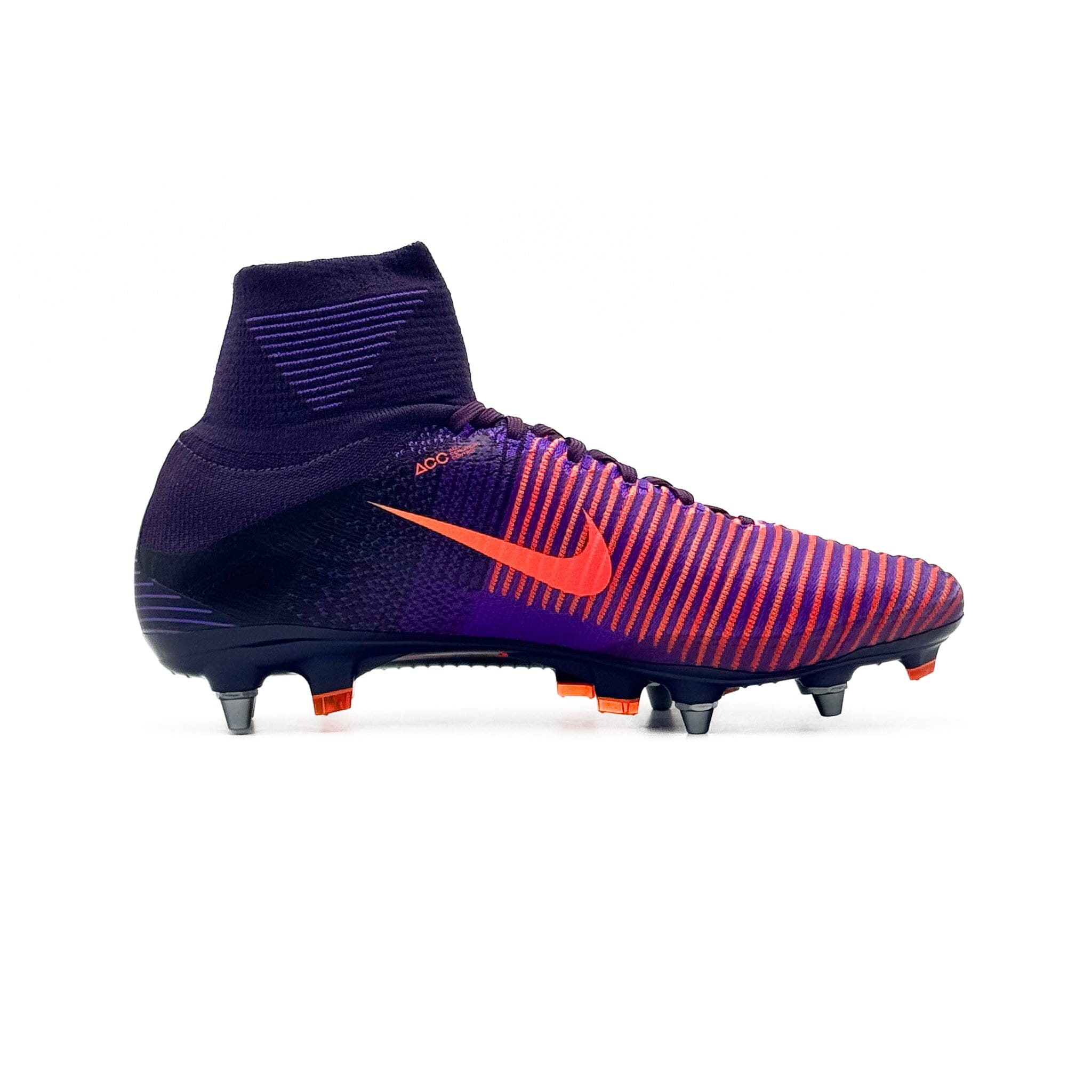 Adidas Football Purple Mens Sock Football Boots Nike Mercurial